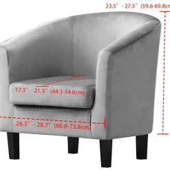 Enkelt sofa fuld wrap stol sæt hall internet cafe hotel myre