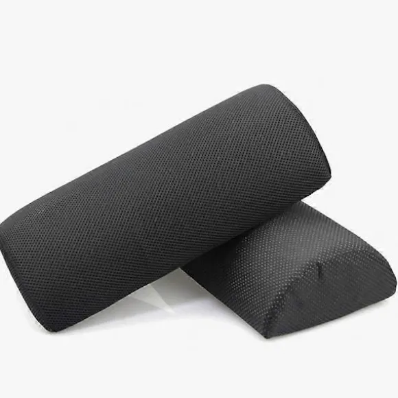 Ergonomisk Fodpude Støtte Fodskammel Skumpude Fodstøtte Massage (Netstof)