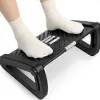 Ergonomisk Fodstøtte Kontorstol Under Skrivebord Justerbar Højde Hældningsvinkel med Massagerulle