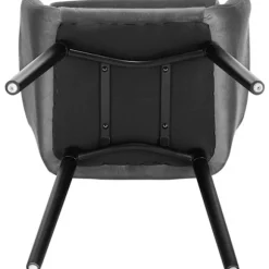 Ergonomisk spisestuestol Rootz - Komfortable siddepladser - Stilfulde møbler - Fløjlsbetrukket - Nem at samle - Støtter op til 120 kg - 81 cm x 40 cm | Fyndiq