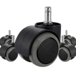 Erstatningshjul til IKEA kontorstole 5-pak 10mm x 22mm