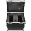 Flight Case, Indbyggede Hjul, Utrækkeligt Trækhåndtag, Kraftig Design, sort