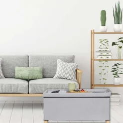 Fløjl skammel med bakke