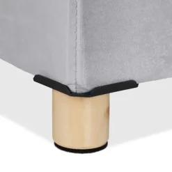 Fløjl skammel med bakke