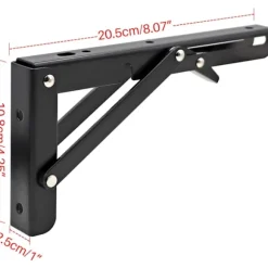 Foldbar Hyldebeslag, Foldbar Væghylde, Robust Foldbar