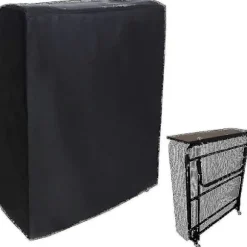 Foldbar Seng Betræk Til Twin Vandtæt Åndbar Rulleseng Opbevaringstaske Støvtæt Gæsteseng Beskytter Med Lynlås (FMY) 84x33x107cm