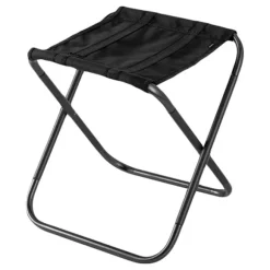 Foldbar Skammel, Mini - Sort Black