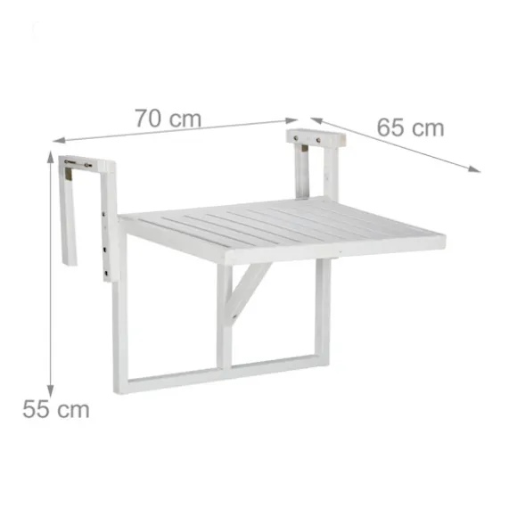 Foldbart altanbord i træ 4030
