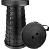 Foldeskammel, Bærbar Foldeskammel, Foldesæde, Campingstole, Teleskopisk Skammel, Højdejusterbart Sæde til Vandreture, Fiskeri, Grill, Rejser