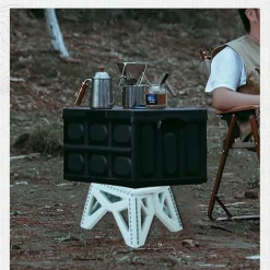 Foldeskammel til børn og voksne, skridsikker holdbar plastikskammel, camping skammel, multifunktionelle skamler