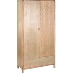 Garderobe - DKD HOME DECOR - Flerfarvet - Fyrretræ og MDF - 2 låger - 90x40x180 cm mångfärgad