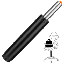 Gasfjeder til stole, Klasse 4 Gasfjederstempel 1000 LBS, 450 kg, Længde 300-450 mm, Drejelig gamingstol gasfjeder, Sort