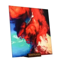 [GKS] Nu Afspiller Vinylpladestativ Vinylpladeholder Display Træplade Opbevaringsstativ Til Album S