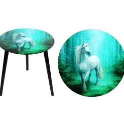 Glas Enhörning Bord - Forest Unicorn
