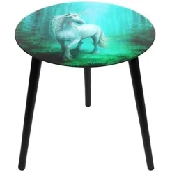 Glas Enhörning Bord - Forest Unicorn
