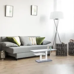 Glas sofabord