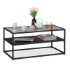 Glas sofabord