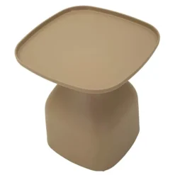 Gråt firkantet bord, 48x48x50 cm – Moderne design