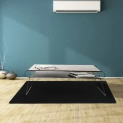 Gulvbeskyttelsesmåtte til Stol / Stolemåtte - 100x140cm Black