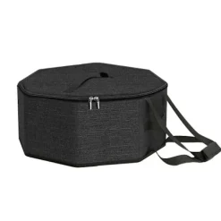 Hatteopbevaringsboks med stor kapacitet Cowboyhat Opbevaringstaske Rejsetaske Cowboyhat Holder Opbevaringsboks Organisatorer Holdbar Black