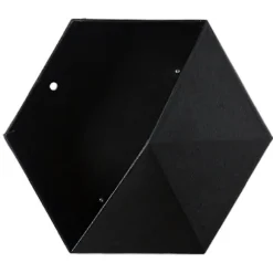 Heksagonal Væghylde Geometrisk Heksagonal Opbevaringshylde Enkel Geometrisk Vægmonteret Flydende Hylde