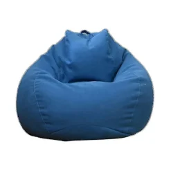 Helt Ny Ekstra Stor Sækkestol Betræk Sofa Indendørs Lazy Lounger Til Voksne Børn Udsalg! Brown 90 * 110cm