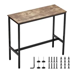 Høj bord - DUOKU - YJX-BT-002 - 99 x 40,6 x 90,2 cm - Metalstruktur - Kapacitet 100 kg