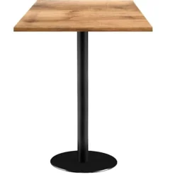 Høj stang 60 x 60 cm - Rom model lyst tannintræ brun
