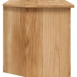Hjørne TV-møbel - Panama - Massiv fyr - 93 x 49 x 49 cm - 2 skuffer Naturlig träfärg