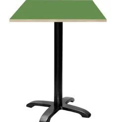 Højt bord 60 x 60 cm - Bazila model grønne trækanter Grön