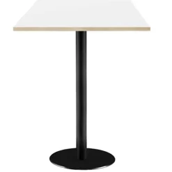 Højt bord 60 x 60 cm - hvid Rom model med trækanter Vit