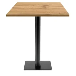 Højt bord 70 x 70 cm - Milano eg pansermodel brun