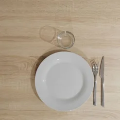 Højt bord 60 x 60 cm - Rom bastide eg model beige