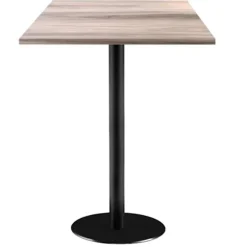 Højt bord 60 x 60 cm - Rom model eg tage beige