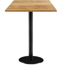 Højt bord 60 x 60 cm - Rom model slovensk eg brun