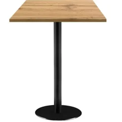 Højt bord 60 x 60 cm - Rom panser eg model brun
