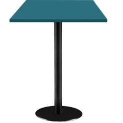 Højt bord 60 x 60 cm - Rom Preussisk blå model Blå