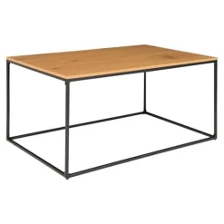 House Nordic Avery Sofabord Eg og Sort brun