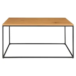 House Nordic Avery Sofabord Eg og Sort brun