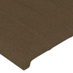 Hovedgærde - Maison Exclusive - Mørkebrun - Justerbar integreret LED - 183x16x118/128 cm mörkbrun