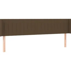 Hovedgærde - Maison Exclusive - Mørkebrun - Indbygget LED - 183 x 16 x 78/88 cm mörkbrun