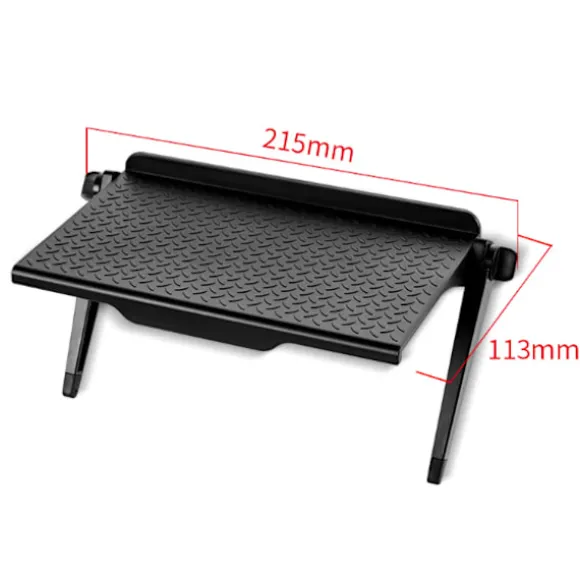 Hvid Etagere til Decoder TV Monitor Top Hylde TV Skærme Rack S
