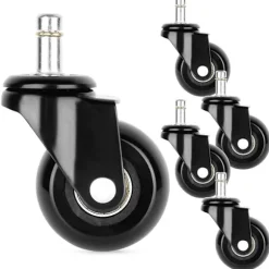 IKEA lænestol hjul gummi 5 cm / 10 mm 5 stk.