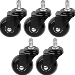 IKEA lænestol hjul gummi 5 cm / 10 mm 5 stk.