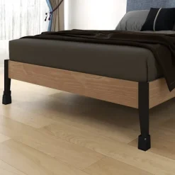 Justerbar sengeforhøjer 10 cm med skrueklemmer, 4-pak møbelforhøjere til tunge møbler, sofa, bord og stol, til firkantede,A