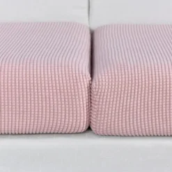 Kamel farve; Ekstra stor chaiselong (90-110cm), længde 160-190cm; Skandinavisk minimalistisk majsfleece chaiselong sofabetræk, fuld dækning Lounge chair cover | Fyndiq