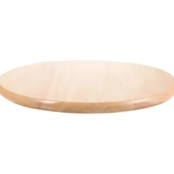 [KK] Rund Skammel Erstatningssæde Træskammelbetræk Kompatibel med Kantine Langtidsbrug U-formet Kant 1 Stk. Khaki 35.00X35.00X3.00CM
