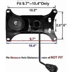 [KK] Tilt Mechanism Replacement for Heavy Duty Office Chair, 136 kg Capacity