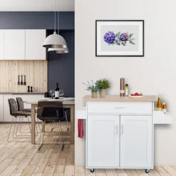 Køkkenvogn med bordplade