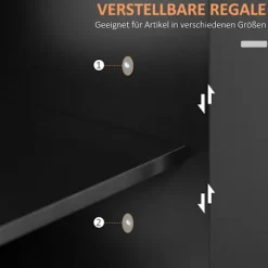 Køkkenvogn Serveringsvogn Med Bordplade Køkkenvogn Med Krydderihylde, Håndklædeholder Til Stue Spisestue Sort 109 X 40 X 89 Cm